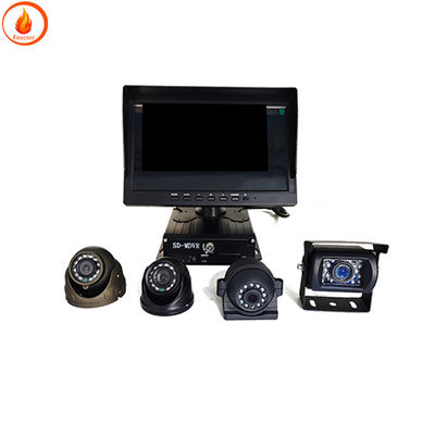 DVR-camerasysteem voor vrachtwagens en auto's met HD 1080p-dVR-monitoring