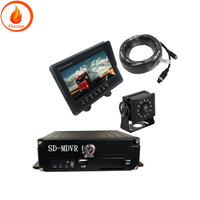 Desktop voertuigcamera bewakingssysteem ABS 7 inch autocamera set