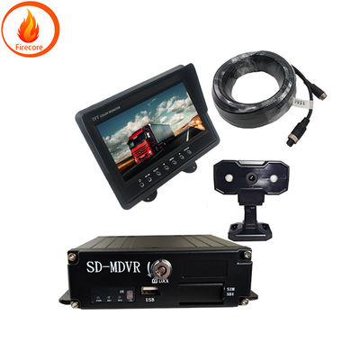 Desktop voertuigcamera bewakingssysteem ABS 7 inch autocamera set