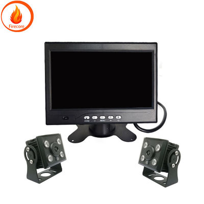 24V voertuigcamerabewakingssysteem AHD achterste auto 7 inch display