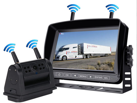 HD Combo 7-inch scherm oplaadbare batterij draadloze back-up Imaging Reverse Camera