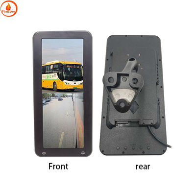 1080P Dual Lens DVR 12.3inch View Electronic Reversing Mirror Split View Vervang Bus Buiten Spiegel