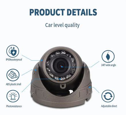 720p/1080p Waterdichte CCTV camera met nachtzicht en sterrenlicht