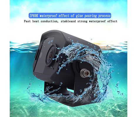 Firecore X-02 DC12V HD 1080P Nachtzicht IP69K Achteruitkijk Achterste back-up Frontcamera Parkeerhulpsysteem
