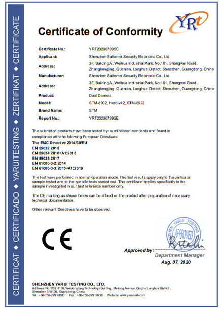 China Shenzhen Firecore Technology Co., Ltd. certificaten